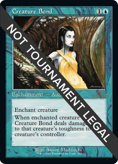 Creature Bond (Retro Frame) - 30th Anniversary Edition Magic: The Gathering trading card