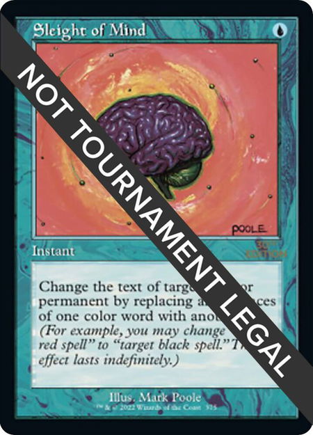Sleight of Mind (Retro Frame) - 30th Anniversary Edition Magic: The Gathering trading card