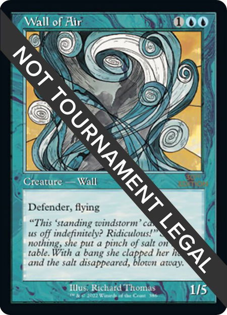 Wall of Air (Retro Frame) - 30th Anniversary Edition Magic: The Gathering trading card