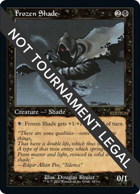 Frozen Shade (Retro Frame) - 30th Anniversary Edition Magic: The Gathering trading card