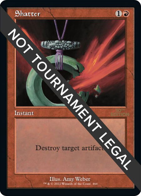 Shatter (Retro Frame) - 30th Anniversary Edition Magic: The Gathering trading card