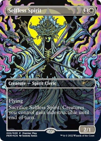 Selfless Spirit trading card from Pro Tour Promos Selfless Spirit - Pro Tour Promos Magic: The Gathering trading card