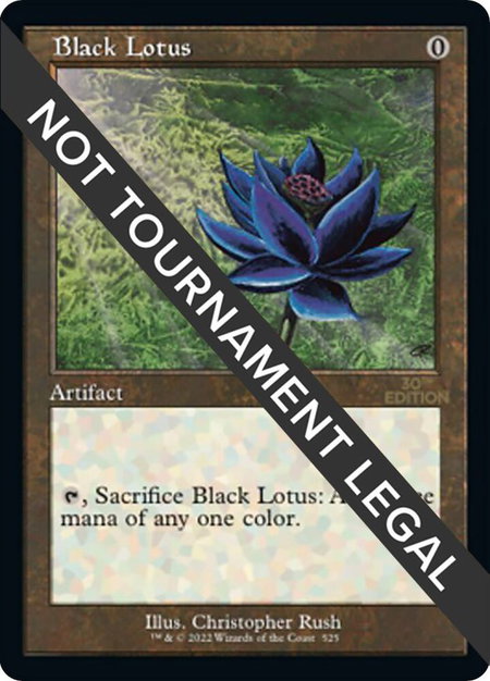 Black Lotus (Retro Frame) - 30th Anniversary Edition Magic: The Gathering trading card
