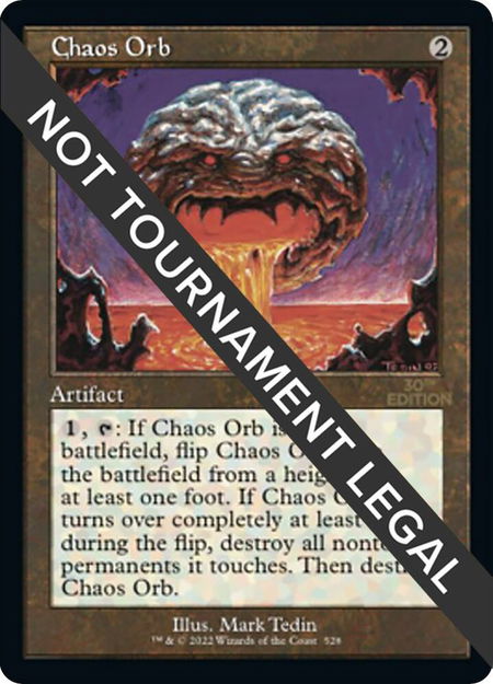 Chaos Orb (Retro Frame) - 30th Anniversary Edition Magic: The Gathering trading card