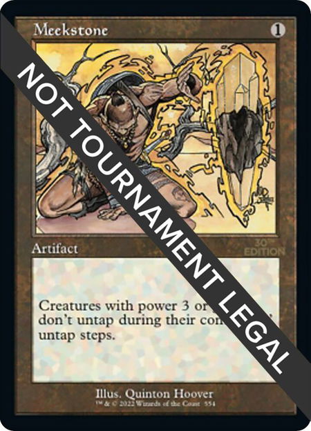 Meekstone (Retro Frame) - 30th Anniversary Edition Magic: The Gathering trading card