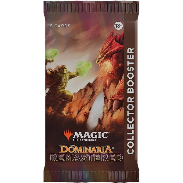 Dominaria Remastered - Collector Booster Pack trading card from Dominaria Remastered Dominaria Remastered - Collector Booster Pack - Dominaria Remastered Magic: The Gathering trading card