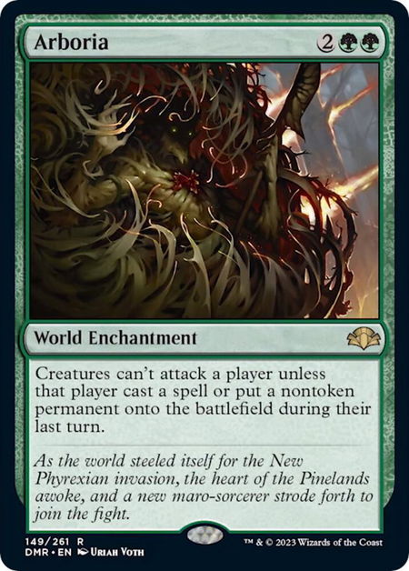 Arboria - Dominaria Remastered Magic: The Gathering trading card