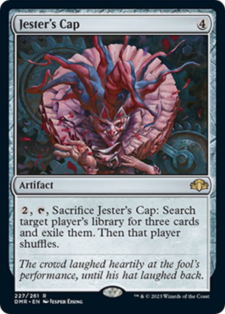 Jester's Cap - Dominaria Remastered Magic: The Gathering trading card