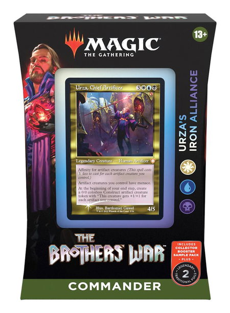 The Brothers' War Commander Deck - Urza's Iron Alliance trading card from Commander: The Brothers' War The Brothers' War Commander Deck - Urza's Iron Alliance - Commander: The Brothers' War Magic: The Gathering trading card