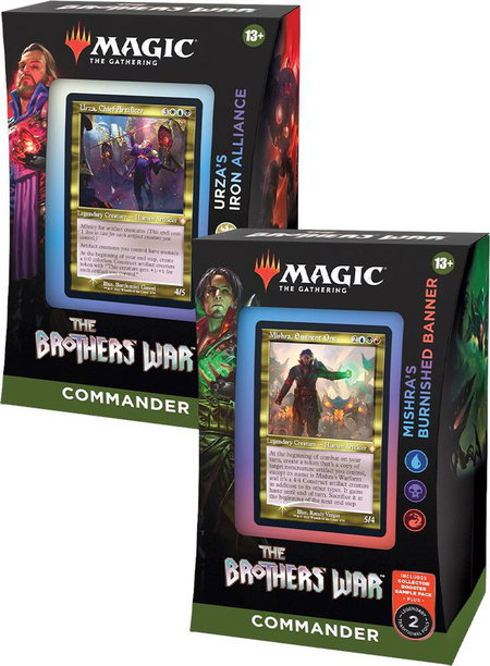 The Brothers' War Commander Deck - Set of 2 trading card from Commander: The Brothers' War The Brothers' War Commander Deck - Set of 2 - Commander: The Brothers' War Magic: The Gathering trading card
