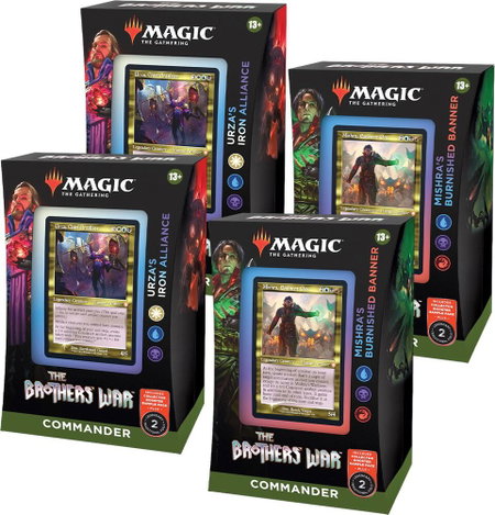 The Brothers' War - Commander Deck Display - Commander: The Brothers' War Magic: The Gathering trading card