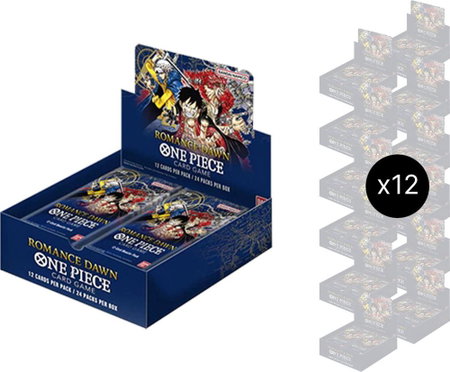 Romance Dawn - Booster Box Case (Wave 2 - White) - Romance Dawn One Piece trading card