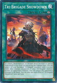 Tri-Brigade Showdown - Darkwing Blast (DABL) #DABL-EN055 - Common / Short Print YuGiOh Trading Card