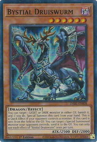 Bystial Druiswurm - Darkwing Blast (DABL) #DABL-EN008 - Super Rare YuGiOh Trading Card
