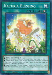 Naturia Blessing - Darkwing Blast (DABL) #DABL-EN064 - Common / Short Print YuGiOh Trading Card