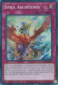 Simul Archfiends - Darkwing Blast (DABL) #DABL-EN078 - Super Rare YuGiOh Trading Card