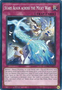 Stars Align across the Milky Way - Darkwing Blast (DABL) #DABL-EN079 - Common / Short Print YuGiOh Trading Card