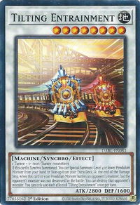 Tilting Entrainment - Darkwing Blast (DABL) #DABL-EN083 - Common / Short Print YuGiOh Trading Card