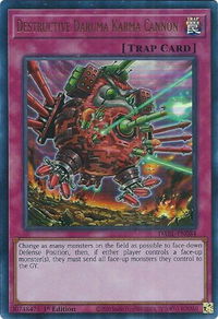 Destructive Daruma Karma Cannon - Darkwing Blast (DABL) #DABL-EN084 - Ultra Rare YuGiOh Trading Card