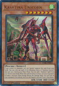 Kashtira Unicorn - Darkwing Blast (DABL) #DABL-EN013 - Ultra Rare YuGiOh Trading Card
