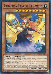 Prediction Princess Bibliomuse - Darkwing Blast (DABL) #DABL-EN019 - Common / Short Print YuGiOh Trading Card