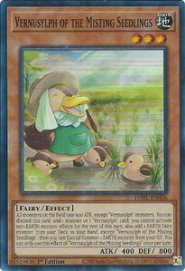 Vernusylph of the Misting Seedlings - Darkwing Blast (DABL) #DABL-EN026 - Super Rare YuGiOh Trading Card