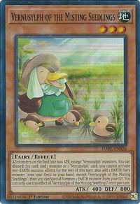 Vernusylph of the Misting Seedlings - Darkwing Blast (DABL) #DABL-EN026 - Super Rare YuGiOh Trading Card