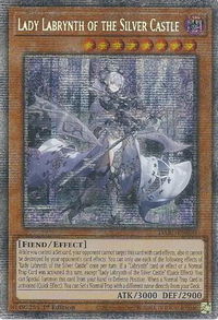 Lady Labrynth of the Silver Castle (Starlight Rare) - Darkwing Blast (DABL) #DABL-EN030 - Starlight Rare YuGiOh Trading Card