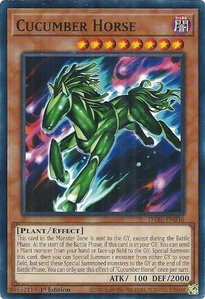 Cucumber Horse - Darkwing Blast (DABL) #DABL-EN036 - Common / Short Print YuGiOh Trading Card