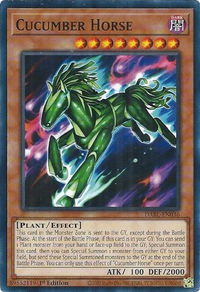 Cucumber Horse - Darkwing Blast (DABL) #DABL-EN036 - Common / Short Print YuGiOh Trading Card