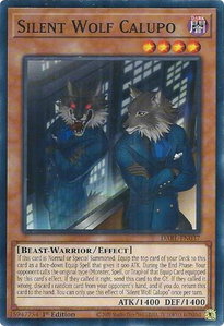 Silent Wolf Calupo - Darkwing Blast (DABL) #DABL-EN037 - Common / Short Print YuGiOh Trading Card