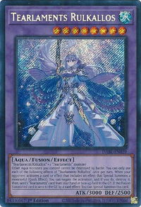 Tearlaments Rulkallos - Darkwing Blast (DABL) #DABL-EN039 - Secret Rare YuGiOh Trading Card
