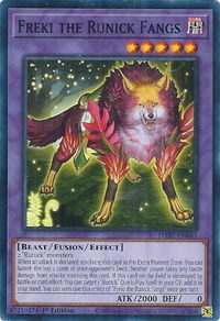 Freki the Runick Fangs - Darkwing Blast (DABL) #DABL-EN041 - Common / Short Print YuGiOh Trading Card