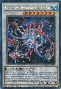 Guoglim, Spear of the Ghoti - Darkwing Blast (DABL) #DABL-EN089 - Secret Rare YuGiOh Trading Card