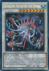 Guoglim, Spear of the Ghoti - Darkwing Blast (DABL) #DABL-EN089 - Secret Rare YuGiOh Trading Card