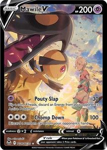 Mawile V - SWSH12: Silver Tempest Trainer Gallery (SWSH12: TG) #TG17/TG30 - Ultra Rare Pokémon Trading Card