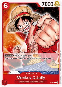Monkey.D.Luffy (Promotion Pack 2022) - One Piece Promotion Cards (OP-PR) #P-001 - Promo One Piece Trading Card