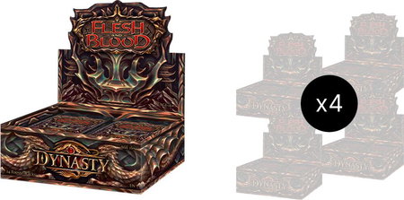 Dynasty Booster Box Case - Dynasty Flesh and Blood trading card