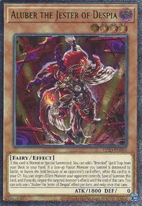 Aluber the Jester of Despia (UTR) - OTS Tournament Pack 20 (OP20) #OP20-EN003 - Ultimate Rare YuGiOh Trading Card
