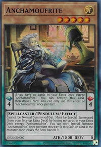 Anchamoufrite - OTS Tournament Pack 20 (OP20) #OP20-EN007 - Super Rare YuGiOh Trading Card