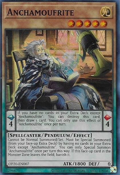 Anchamoufrite - OTS Tournament Pack 20 YuGiOh trading card