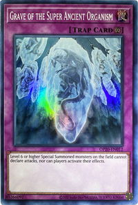 Grave of the Super Ancient Organism - OTS Tournament Pack 20 (OP20) #OP20-EN012 - Super Rare YuGiOh Trading Card