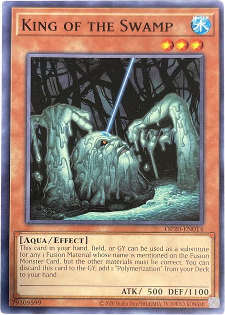King of the Swamp - OTS Tournament Pack 20 YuGiOh trading card