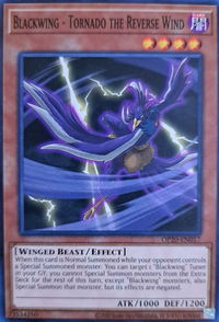 Blackwing - Tornado the Reverse Wind - OTS Tournament Pack 20 (OP20) #OP20-EN017 - Common / Short Print YuGiOh Trading Card