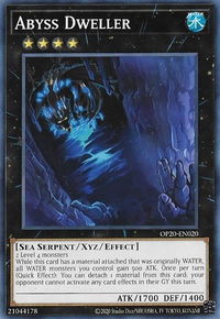 Abyss Dweller - OTS Tournament Pack 20 (OP20) #OP20-EN020 - Common / Short Print YuGiOh Trading Card