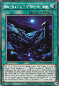 Hidden Village of Ninjitsu Arts - OTS Tournament Pack 20 (OP20) #OP20-EN021 - Common / Short Print YuGiOh Trading Card