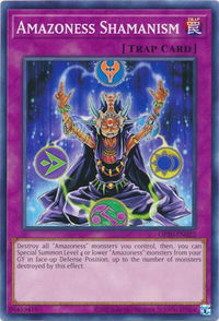 Amazoness Shamanism - OTS Tournament Pack 20 (OP20) #OP20-EN022 - Common / Short Print YuGiOh Trading Card