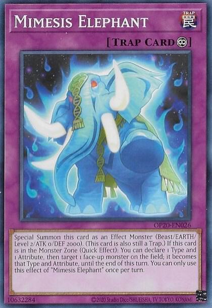 Mimesis Elephant - OTS Tournament Pack 20 YuGiOh trading card