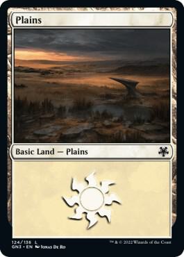 Plains (124) - Magic Game Night: Free-For-All Magic: The Gathering trading card