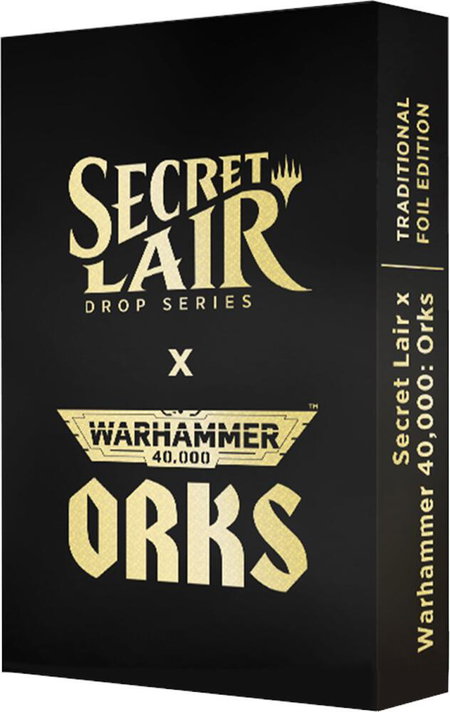 Secret Lair x Warhammer 40,000: Orks - Traditional Foil Edition trading card from Secret Lair Drop Series Secret Lair x Warhammer 40,000: Orks - Traditional Foil Edition - Secret Lair Drop Series Magic: The Gathering trading card